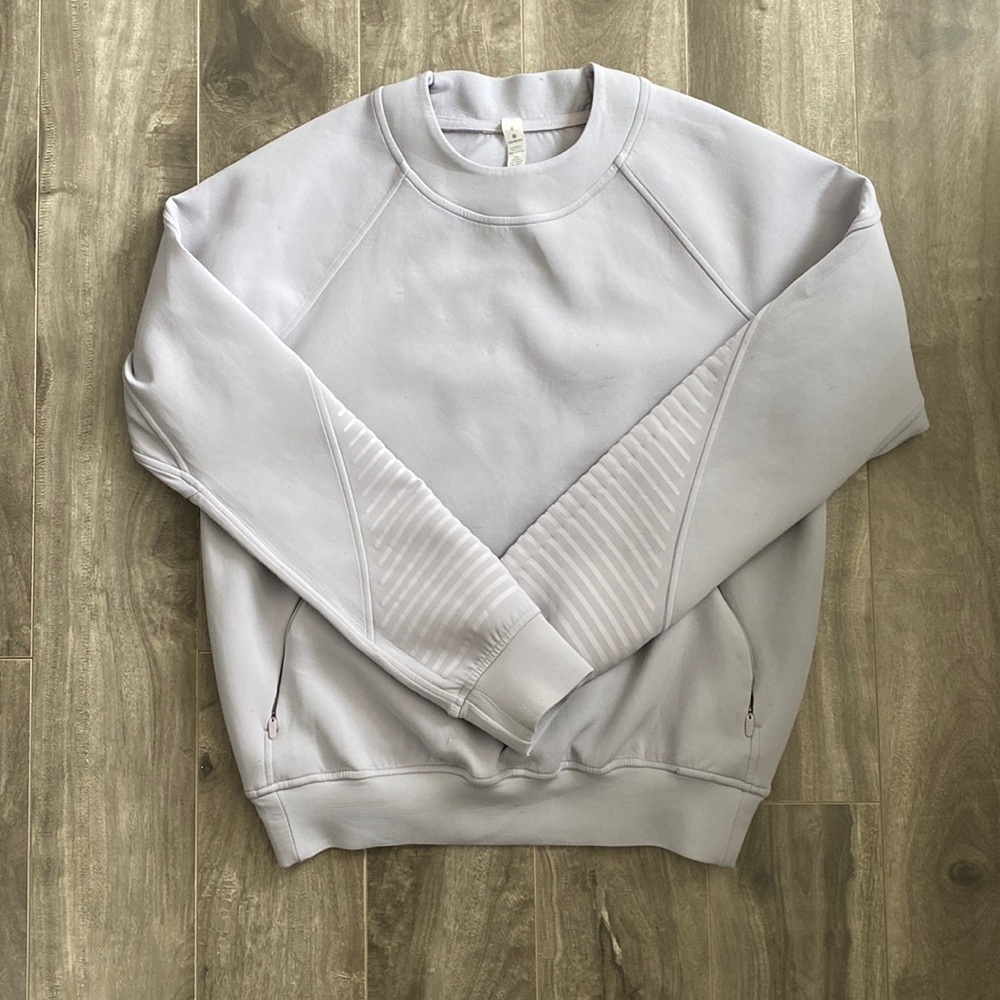 Women’s Lululemon City Sweat Crew Sweater - lavender
